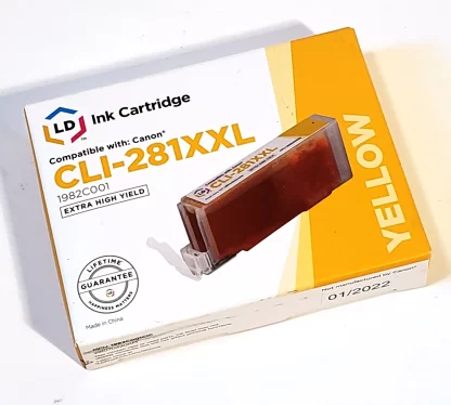 Ink Cartridge Yellow CLI-281XXL