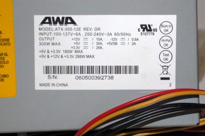AWA ATX-300-12E PSU