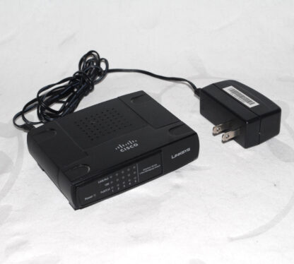 Cisco Linksys 5-Port 10-100 Workgroup Switch EZXS55W a