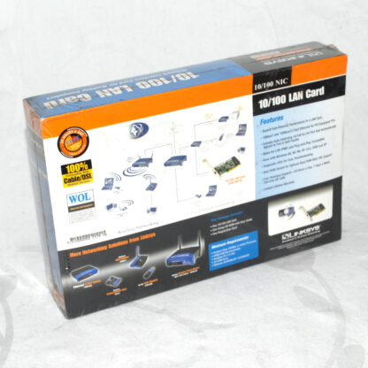 Linksys 10-100 Nic Lan Card LNE100TX back